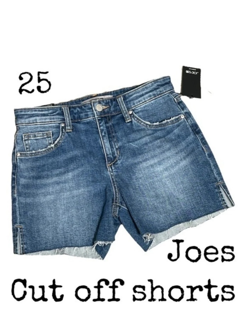 Joe’s blue denim cut off jeans size 25 atwater wash